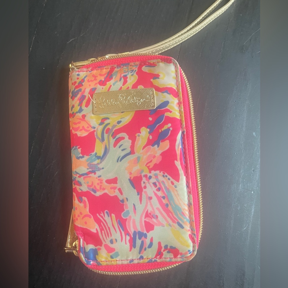 Lilly Pulitzer Vibrant Multicolor Wristlet